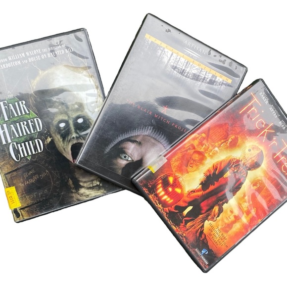 Horror Scary Movie DVD Film Movie Bundle Trick or Treat - Picture 1 of 8